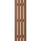 Ekena Millwork Americraft 4-Board, 3 Batten Exterior Real Wood Spaced Board-n-Batten Shutters, ARW401SB415X77BTH, PR ARW401SB415X77BTH - alternate 2